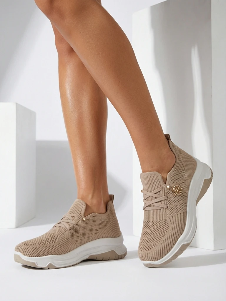 Royalfashion дамски спортни обувки без връзки от текстилен плат Teletta