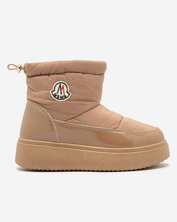 Royalfashion Дамски ботуши за сняг в кафяв цвят Ademra