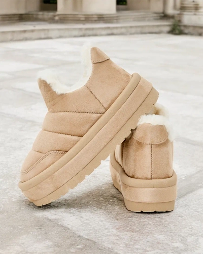 Royalfashion Дамски къси ботуши Zoeno a'la snow boots