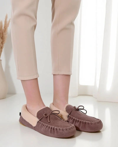 Royalfashion Дамски мокасини с кожа Аhtikes