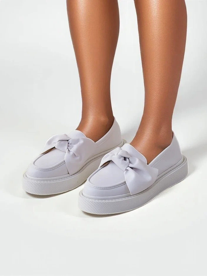 Royalfashion Елегантни дамски мокасини с лък Ortto