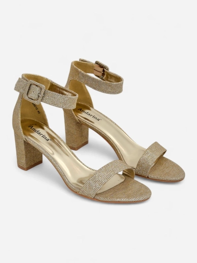 Royalfashion Бляскави дамски сандали Montrea