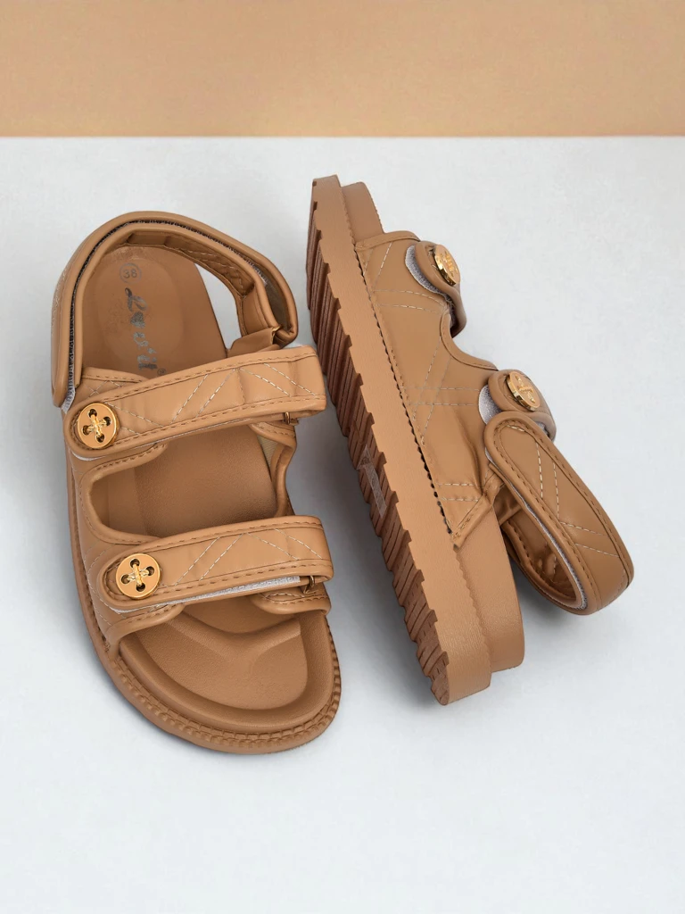 Royalfashion дамски сандали на по-дебела подметка Vivere