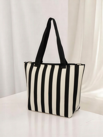 Роялфашън Платнена Чанта Stripe Daily