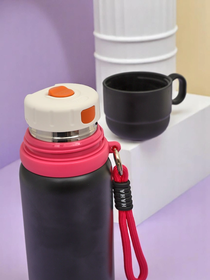 Royalfashion Термокана с чаша Happy Smile