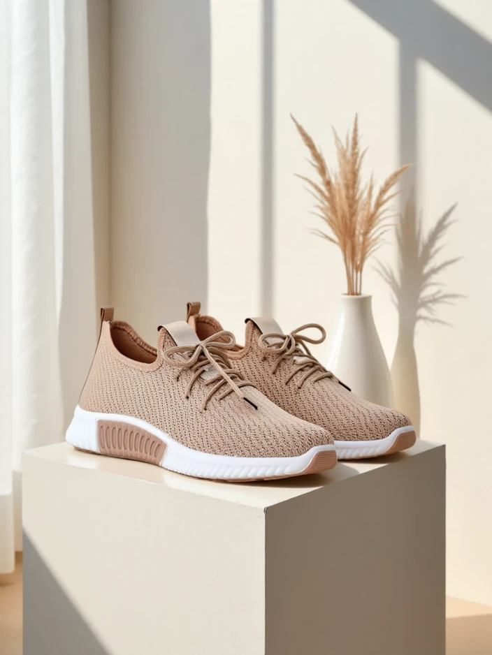 Royalfashion Дамски спортни обувки от текстил Vobbu