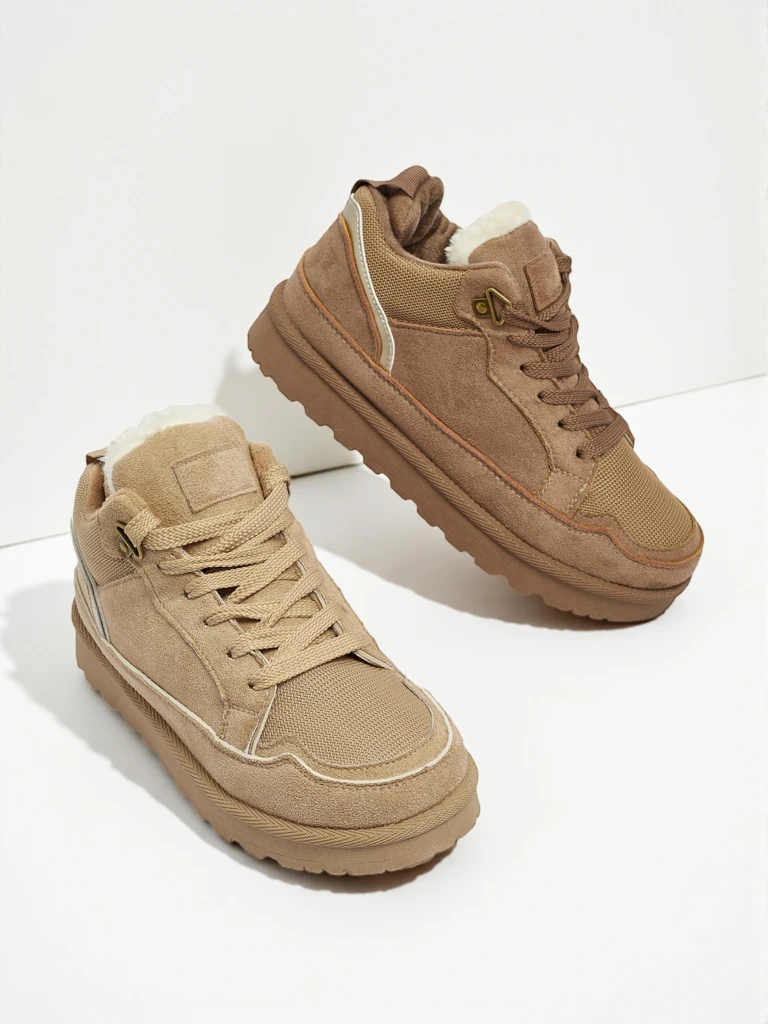 Дамски сникърси с подплата Faylo