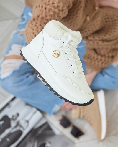 Royalfashion Дамски изолирани спортни обувки в бяло Cerrto