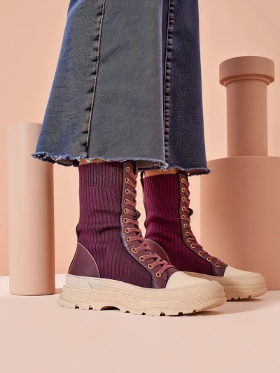 Royalfashion Жени високи работни ботуши Fosilla