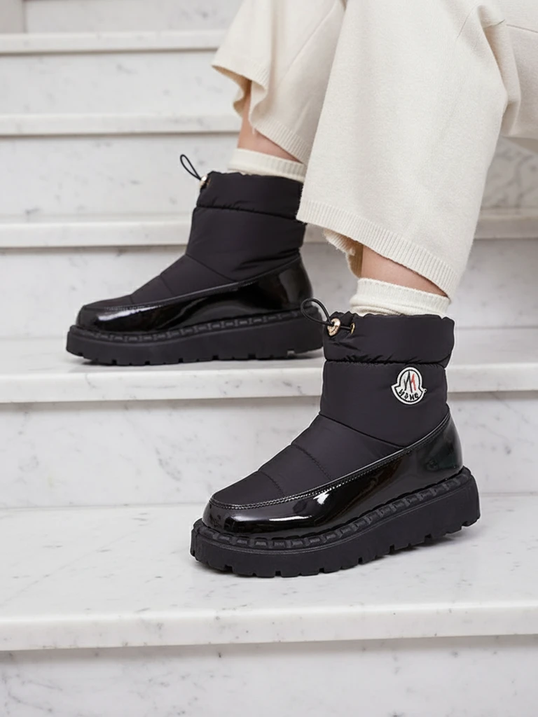 Royalfashion Дамски ботуши за сняг в черен цвят Ireda