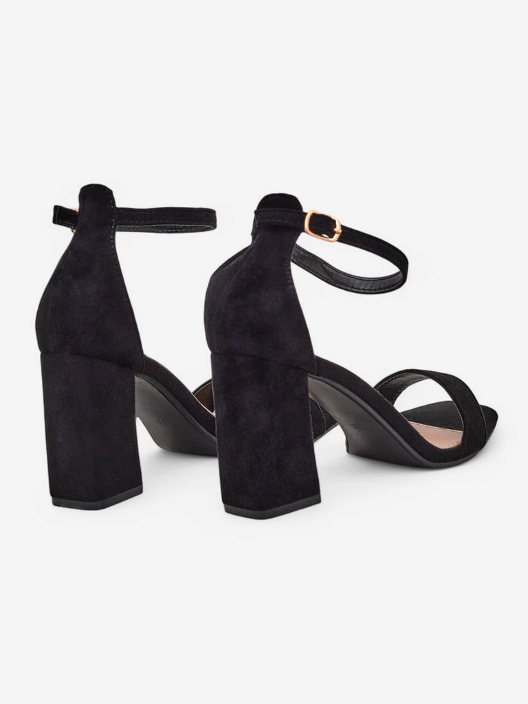 Роялфешън дамски сандали от еко замша Qwadrat