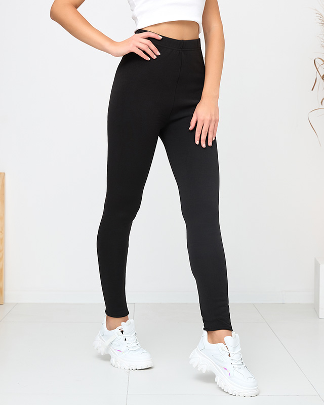 Черен класически дамски клин с изолация - Облекло