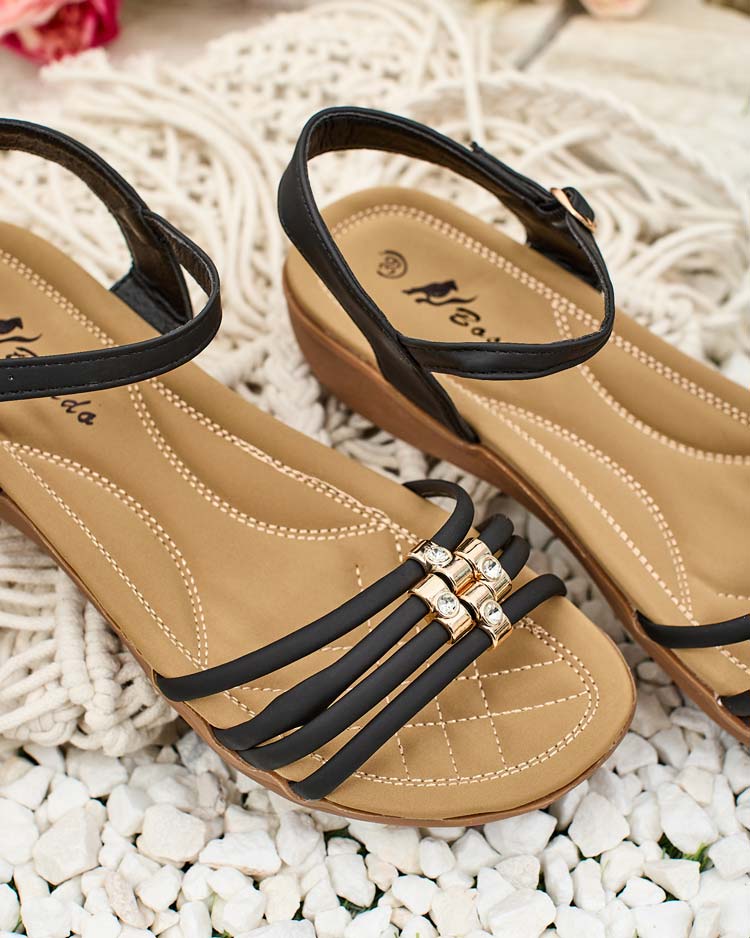 Royalfashion Декорирани дамски сандали Sun Crusher