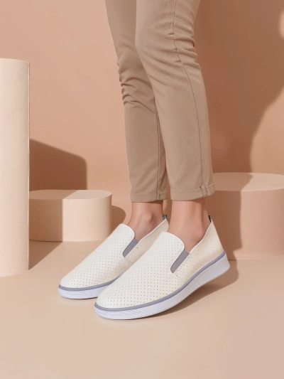 Royalfashion Дамски перфорирани спортни обувки Musio