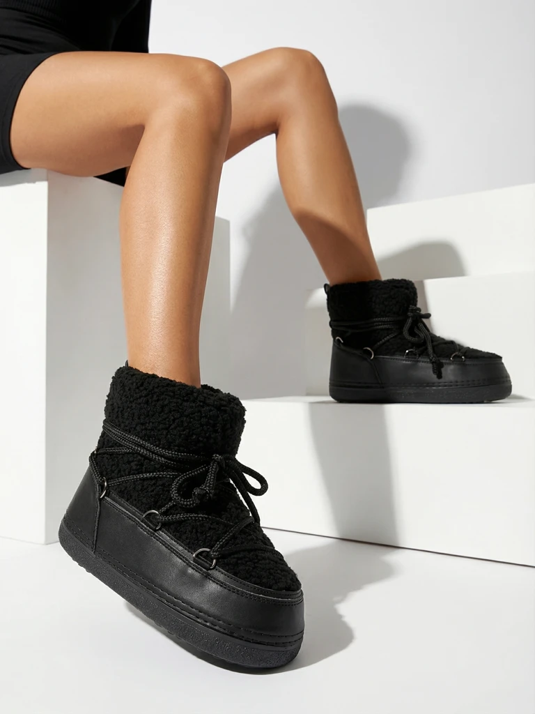 Дамски ботуши за сняг с кожух Uvella