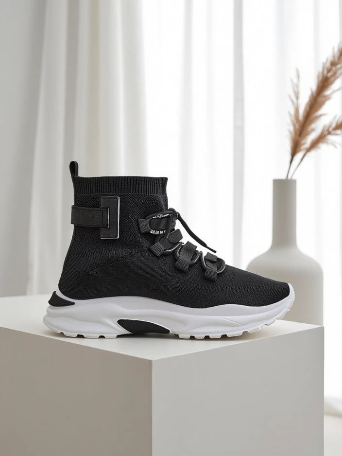 Royalfashion Женски високи спортни кецове Lorietea