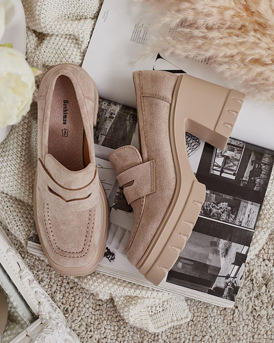 Royalfashion Дамски мокасини на ток Narvoti