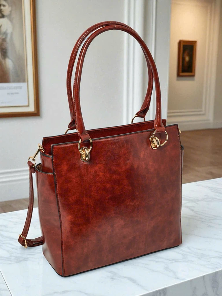 Дамска чанта shopper от еко кожа Twilight Vale