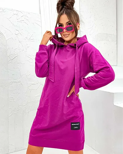 Royalfashion Дамска мини рокля с блуза