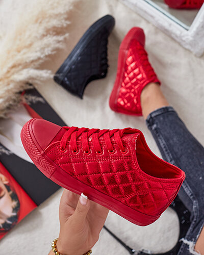 Royalfashion Дамски ватирани маратонки със скрита котва Avvas