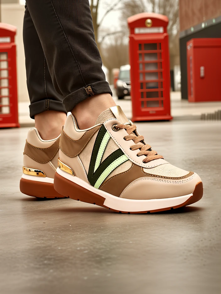 Royalfashion Жени спортни обувки с скрит ток Venixxe