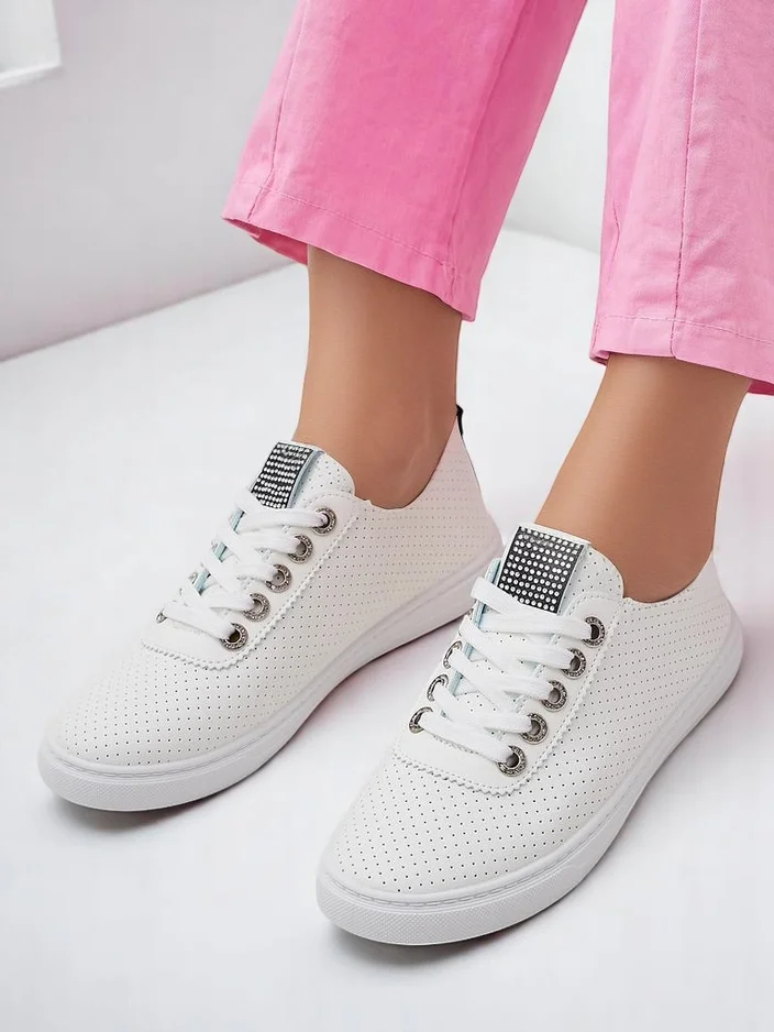 Роялфешън дамски маратонки с кристали Cytorrie