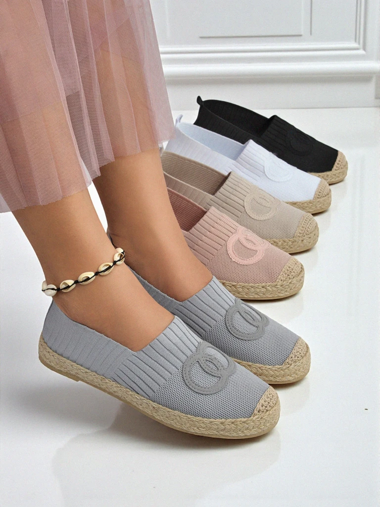 Дамски еспадрили Callista Verde – велурени, равен ток, зелени