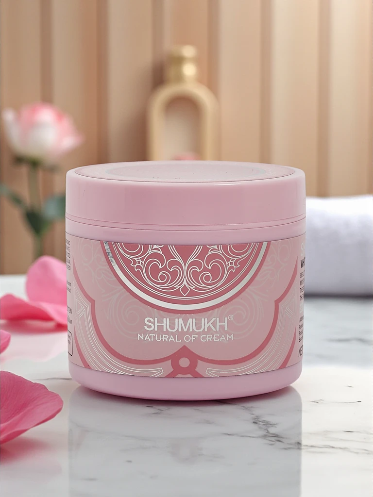 Крем за лице и шия с ефект на изсветляване и хидратация Light Pink