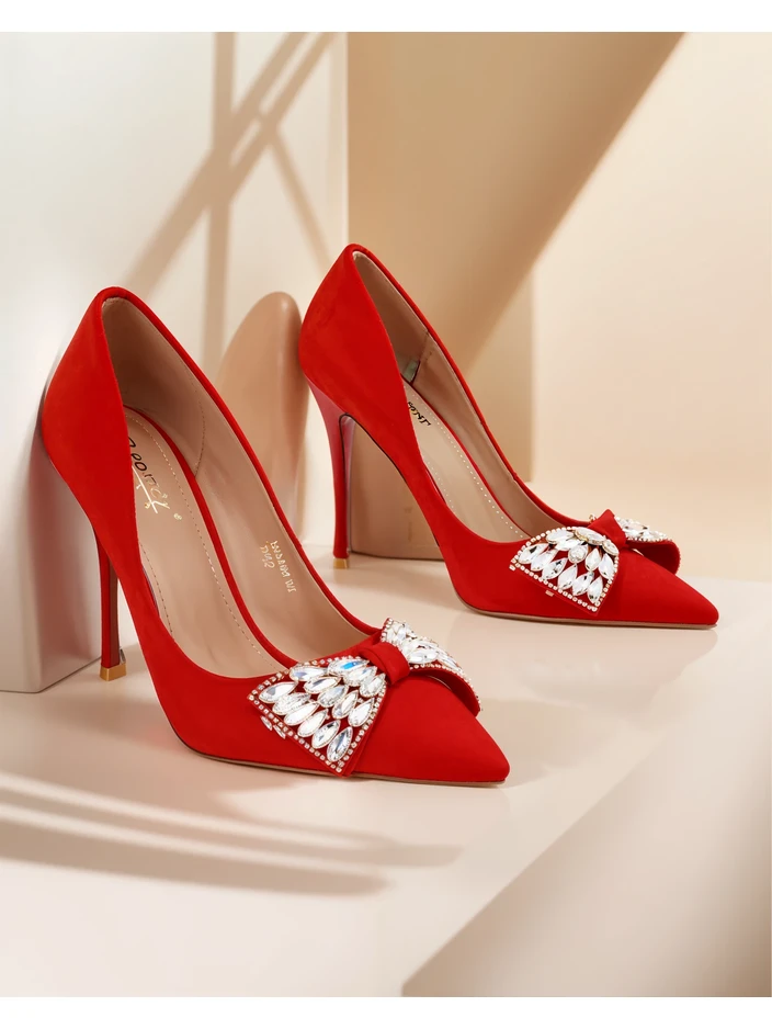 Royalfashion Женски токчета с лъка Cocarte