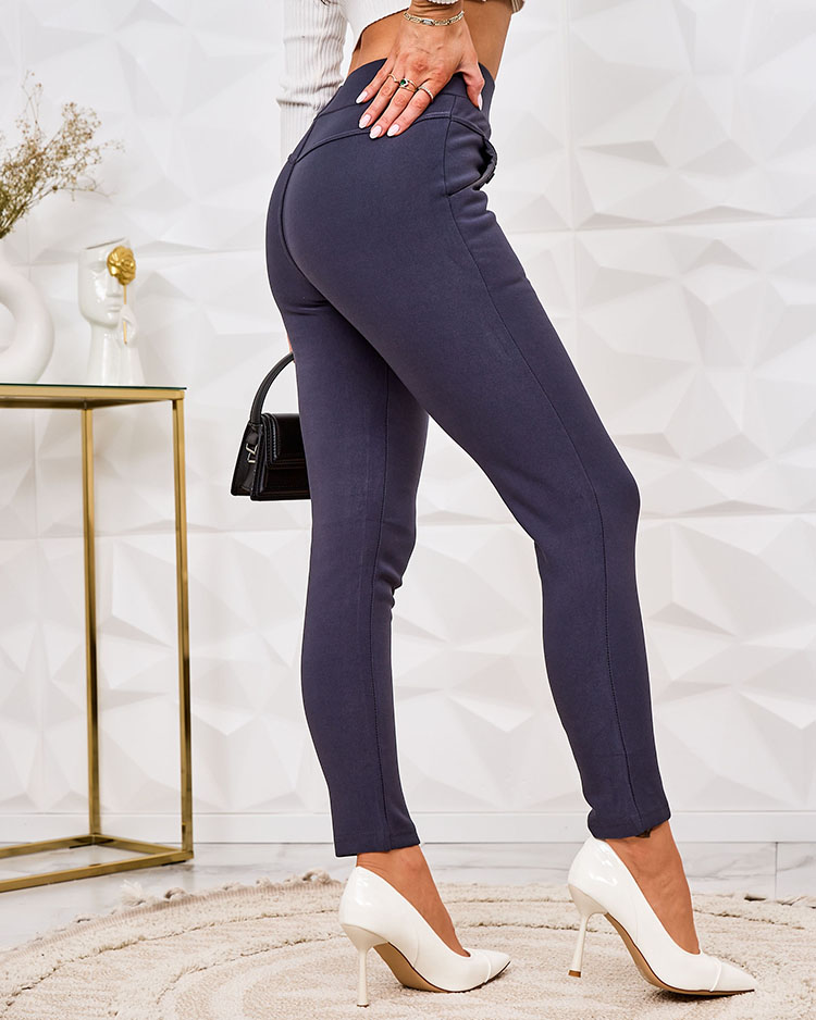 Royalfashion Дамски изолирани панталони с гети