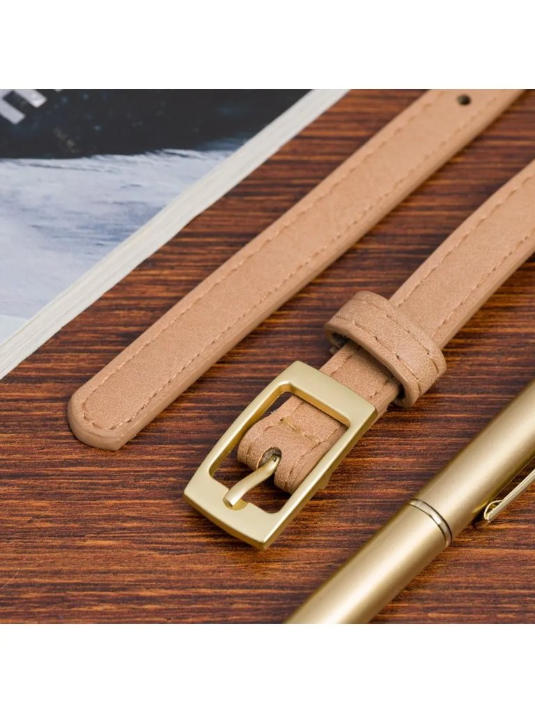 Royalfashion Дамски тесен колан за панталон