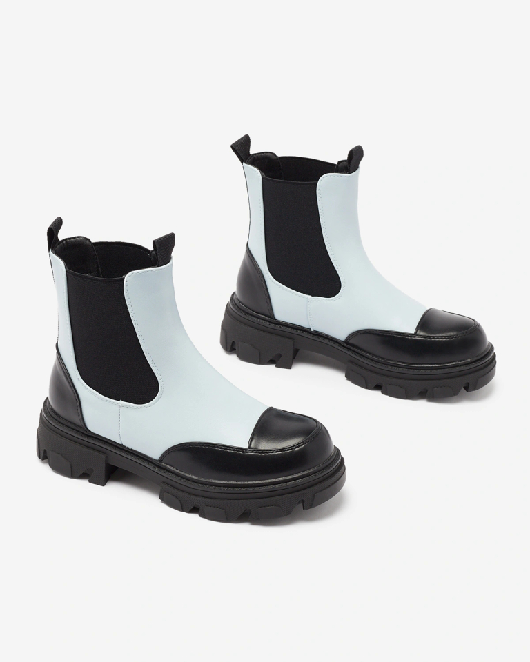 Royalfashion Сини дамски ботуши Userrus