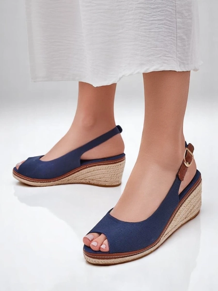 Женски сандали на ток Royalfashion с отворен нос Тафенис