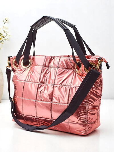 Royalfashion Голяма дамска чанта HoloQuilt Shopper