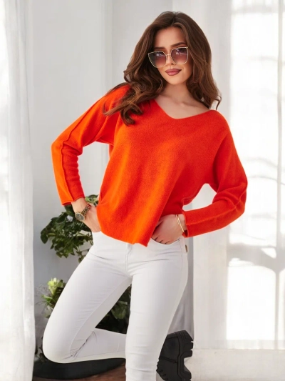 Royalfashion Вискозен тънък дамски пуловер