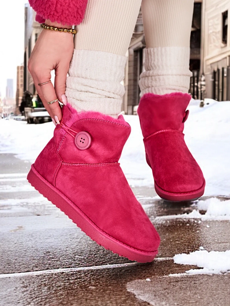 Роялфешън Къси дамски боти тип сноубутс Мала