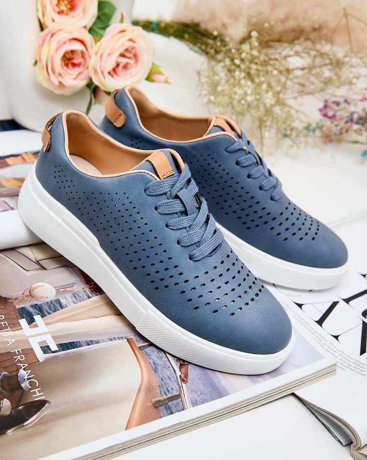 Royalfashion Дамски ажурни маратонки Deromias