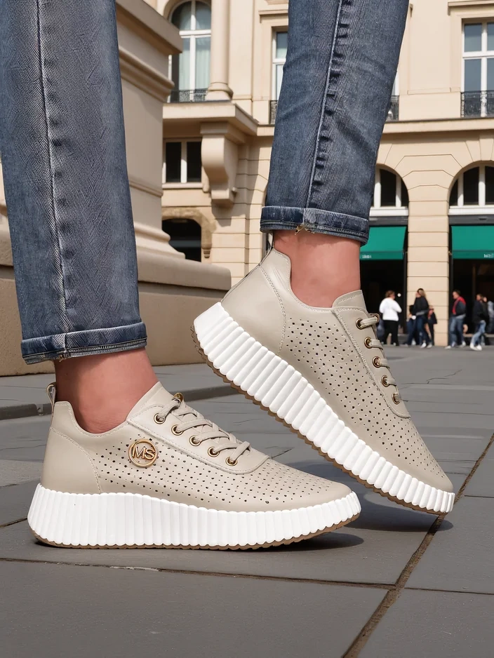 Royalfashion Женски спортни маратонки с изтегляща се връзка Jovenes