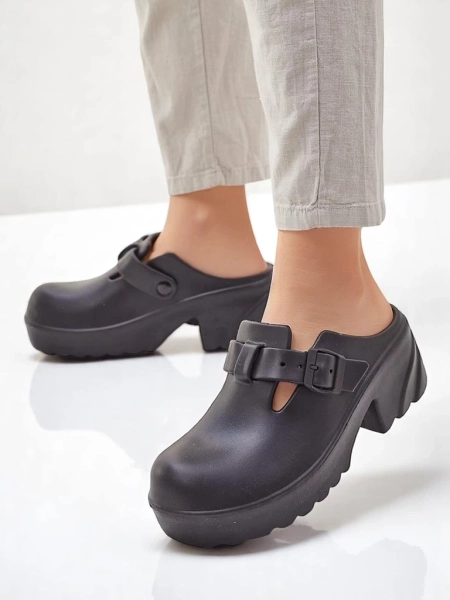 Royalfashion Женски гумени сандали на ток Voxones