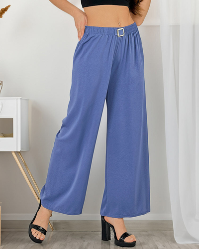 Royalfashion Дамски широки панталони