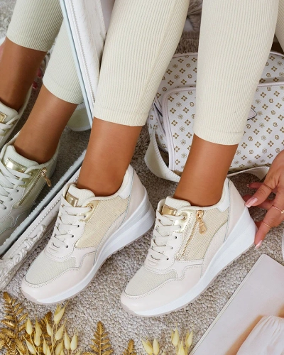 Royalfashion Дамски спортни кецове от котешка кожа Nentas