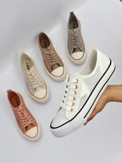 Royalfashion Жени перфурирани маратонки Rebbse