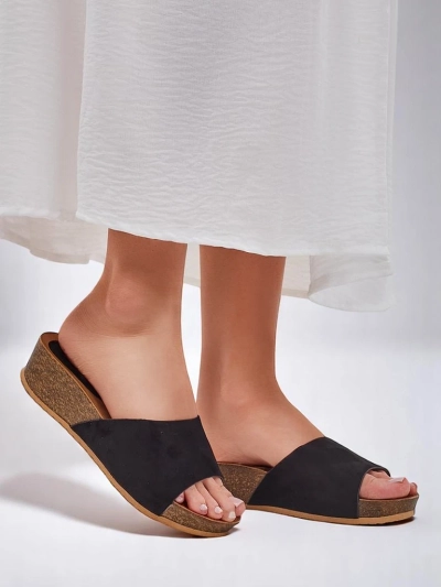 Royalfashion дамски сандали с ниска платформа Maderas