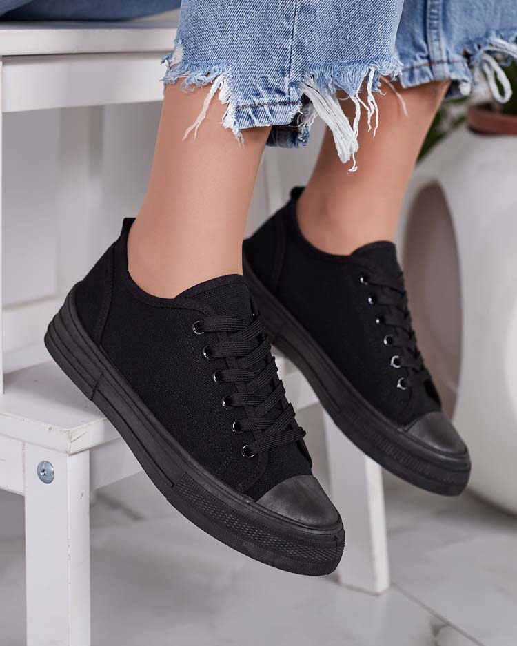 Royalfashion Дамски класически маратонки с връзки Seleas