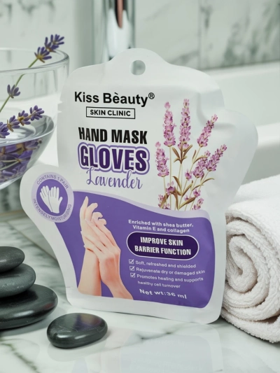 Aurelia Hand Mask Gloves Lavender - Хидратиращи ръкавици за ръце 30 g
