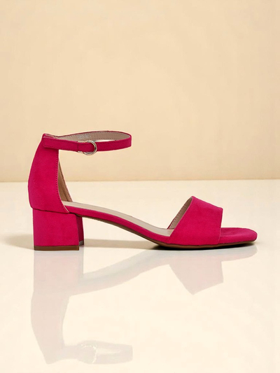 Royalfashion Дамски сандали на нисък ток SoftHeels