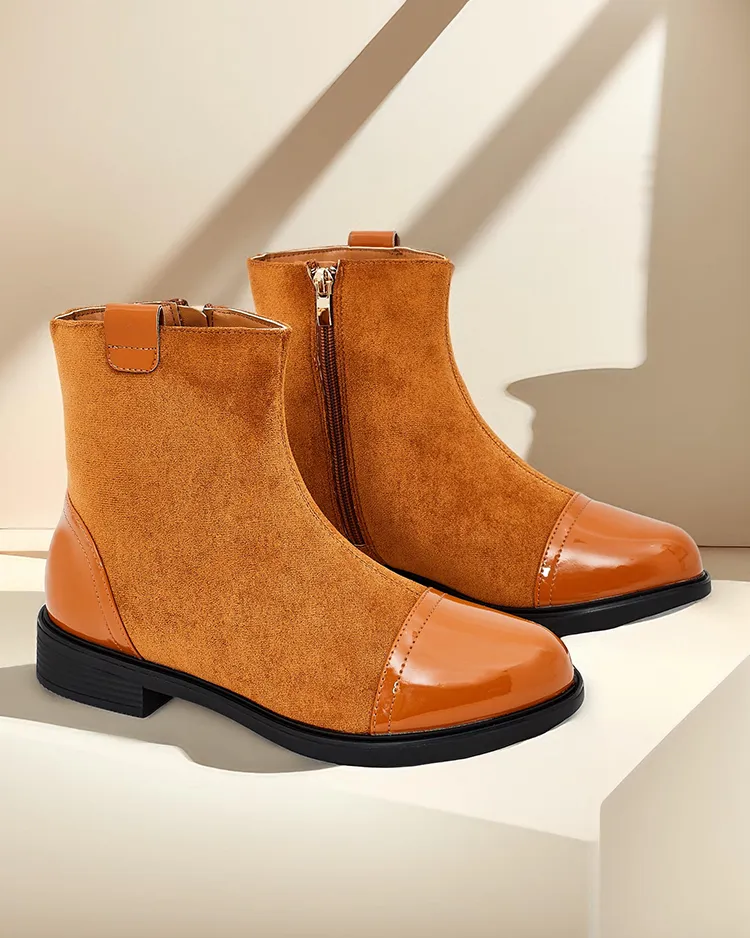 Royalfashion Класически женски глезенови боти Urbinos