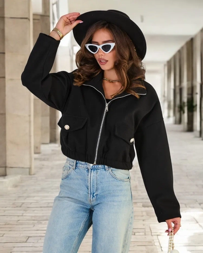 Royalfashion Дамско яке тип "бомбър"