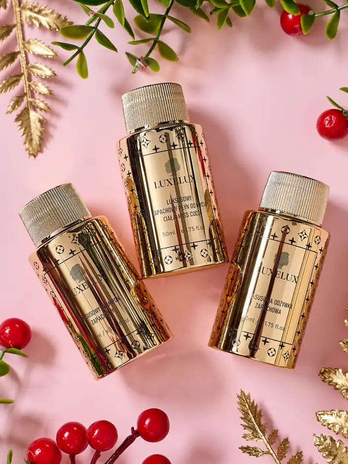 Комплект за душ и измиване Luxelux за Коледа 50 мл