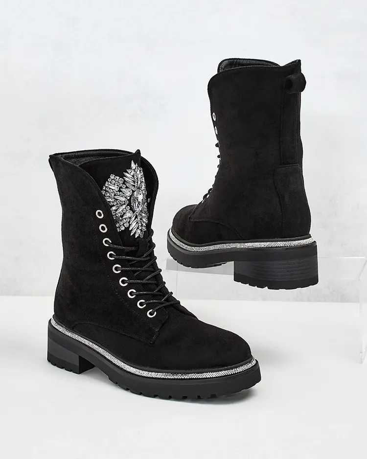 Royalfashion Дамски високи ботуши Sinno